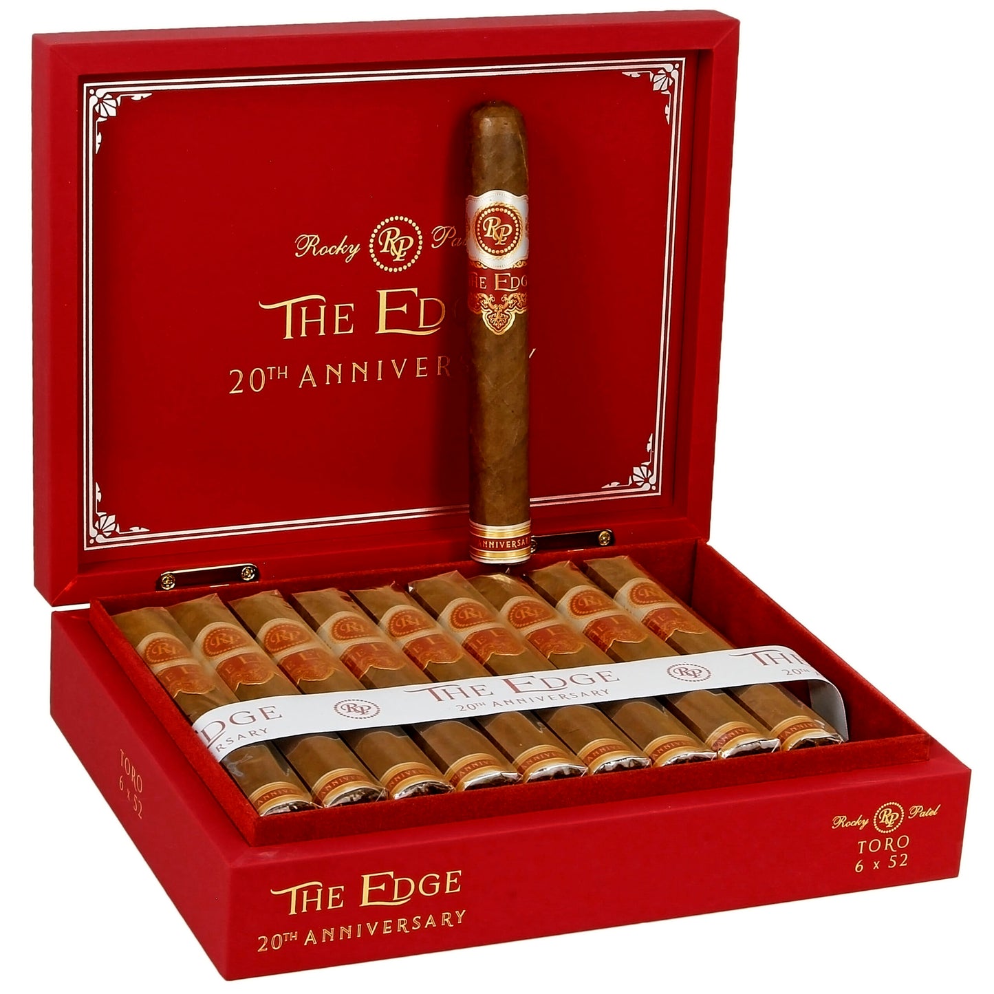 ROCKY PATEL EDGE 20TH ANNIVERSARY TORO 6 X 52 BX O