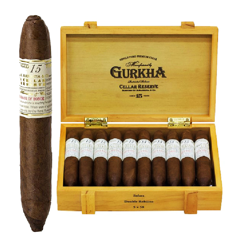 GURKHA CELLAR RESERVE AGED 15 YEARS SOLARA DOUBLE