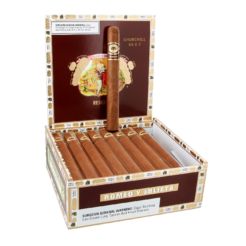 Romeo Y Julieta Reserve Churchill 54X7 Box Of 27