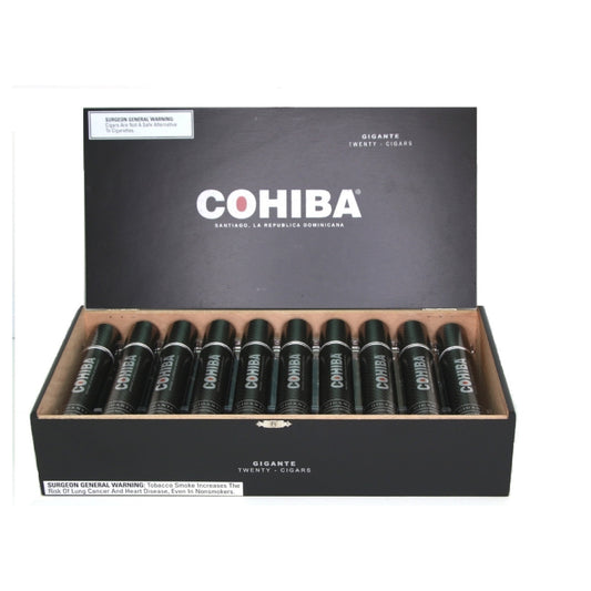 COHIBA BLACK GIGANTE 6X60 BOX OF 20