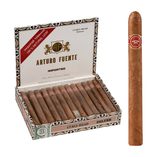 ARTURO FUENTE CURLY HEAD DELUXE NATURAL BX 25