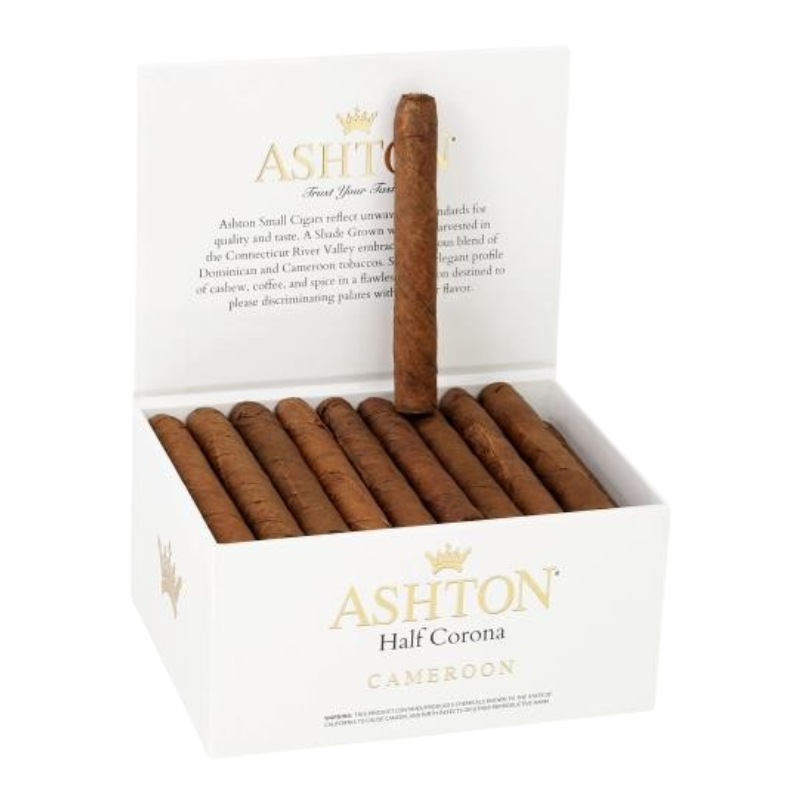 ASHTON CAMEROON HALF CORONA 50CT