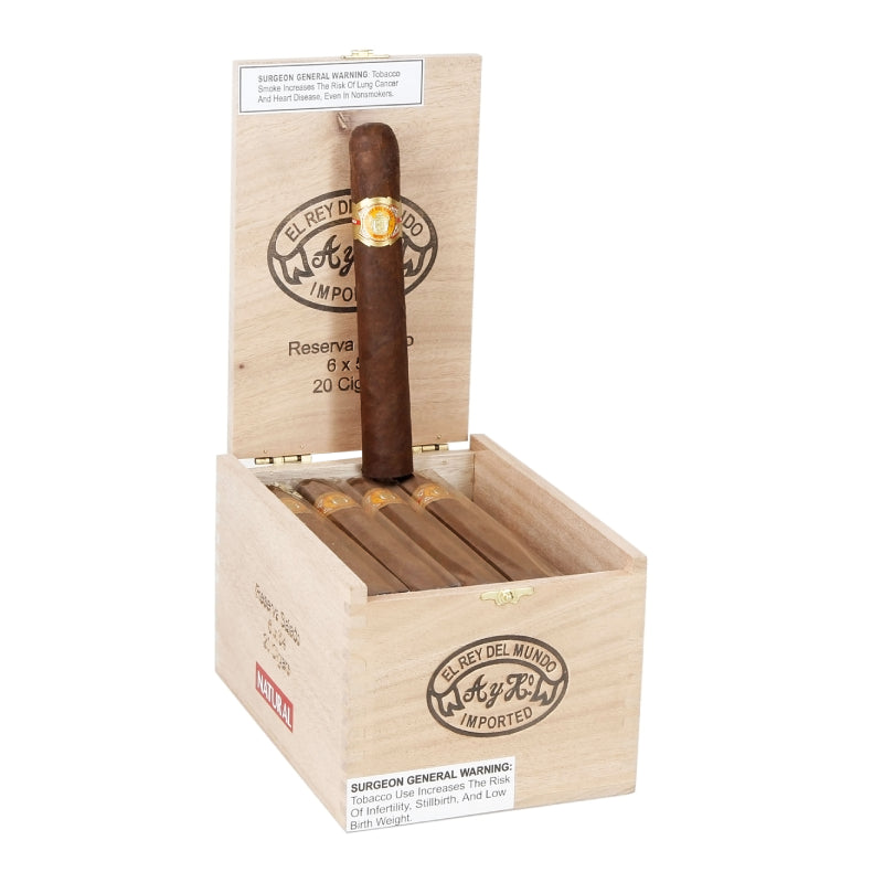 EL REY DEL MUNDO RESERVA SALADO NATURAL BOX OF 20