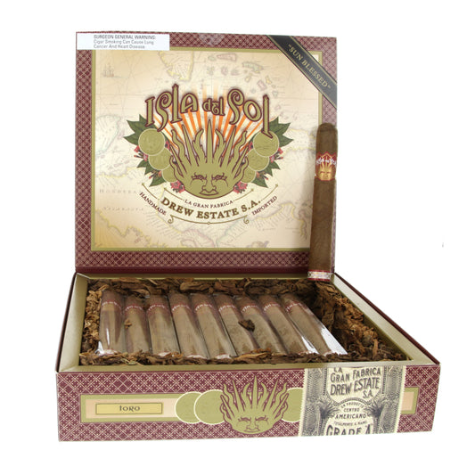 ISLA DEL SOL SUNGROWN TORO BOX OF 20