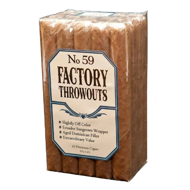 J.C. NEWMAN NO.59 FACTORY THROWOUTS NATURAL BUNDLE