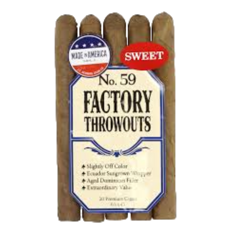 J.C. NEWMAN NO.59 FACTORY THROWOUTS SWEET BUNDLE O