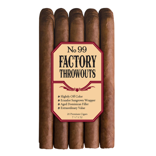 J.C. NEWMAN NO.99 FACTORY THROWOUTS NATURAL BUNDLE