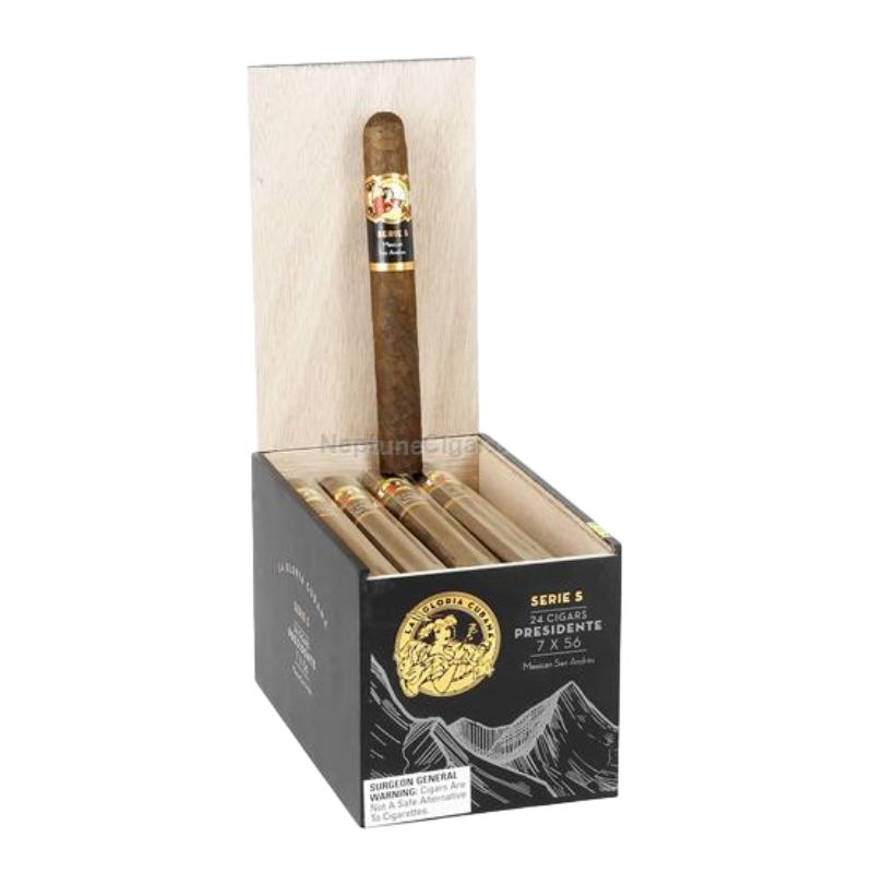 LA GLORIA CUBANA SERIE S MADURO PRESIDENTE 7X56 24 CT