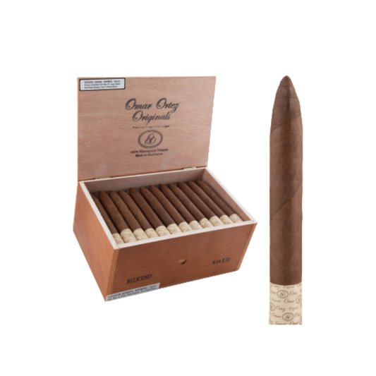 OMAR ORTEZ ORIGINALS BELICOSO 6 1/8 X 52 20CT