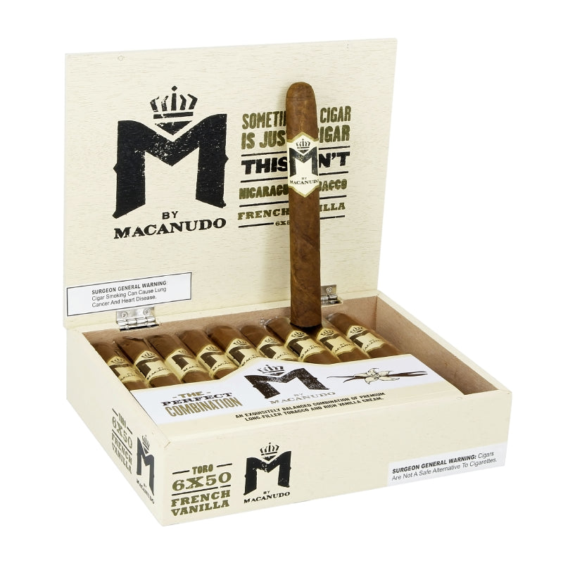 MACANUDO M VANILLA TORO BOX OF 20