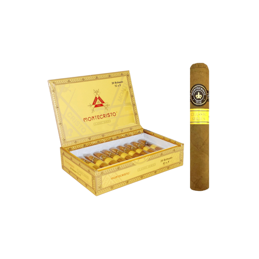 MONTECRISTO CLASSIC COLLECTION ROBUSTO 52X5 BX20