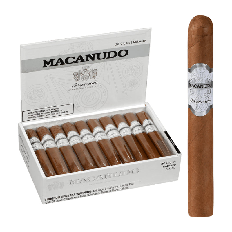 MACANUDO INSPIRADO WHITE ROBUSTO 5X50 20CT