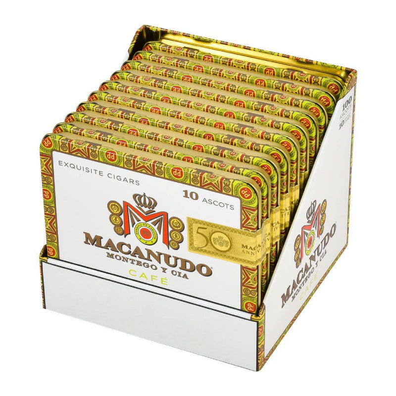 MACANUDO MADURO ASCOTS TINS 10 TIN OF 10