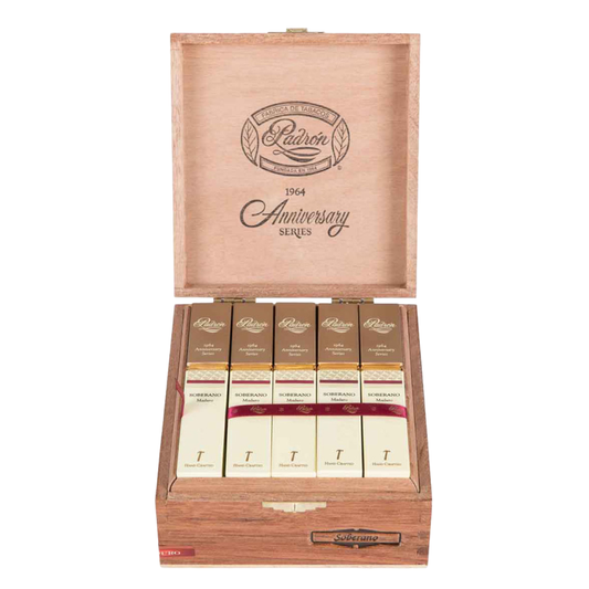 PADRON 1964 SOBERANO SQUARE TUBO MADURO 5 X 52 15CT