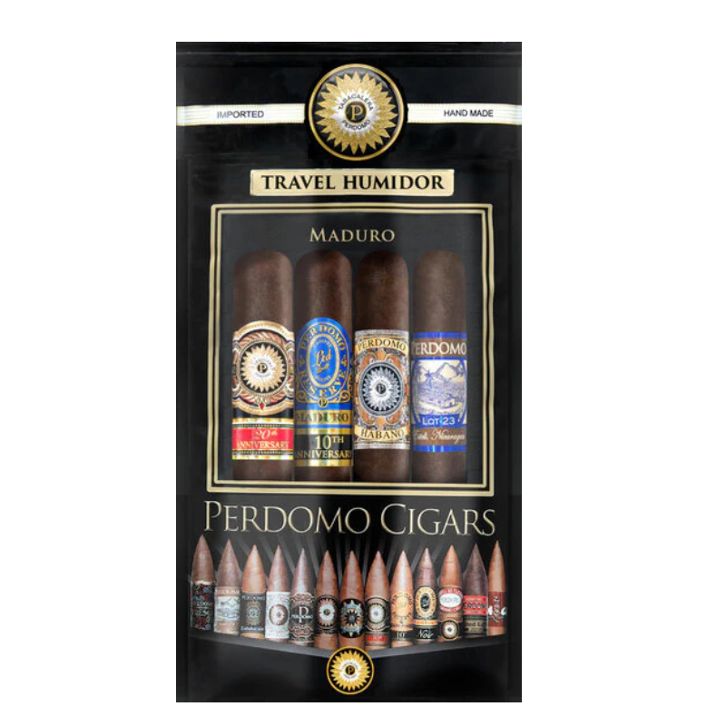 PERDOMO HUMIDIFIED BAG ASSORTMENT PACKS OF 4