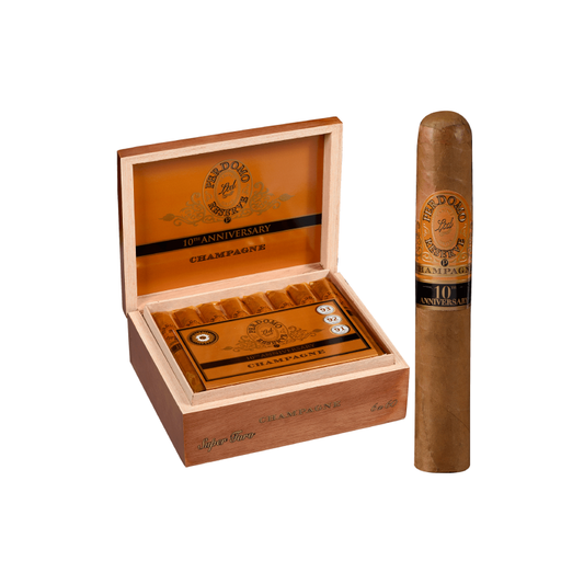 PERDOMO RESERVE 10TH ANNIVERSARY SUPER TORO CHAMPAG 6 X 60 25CT