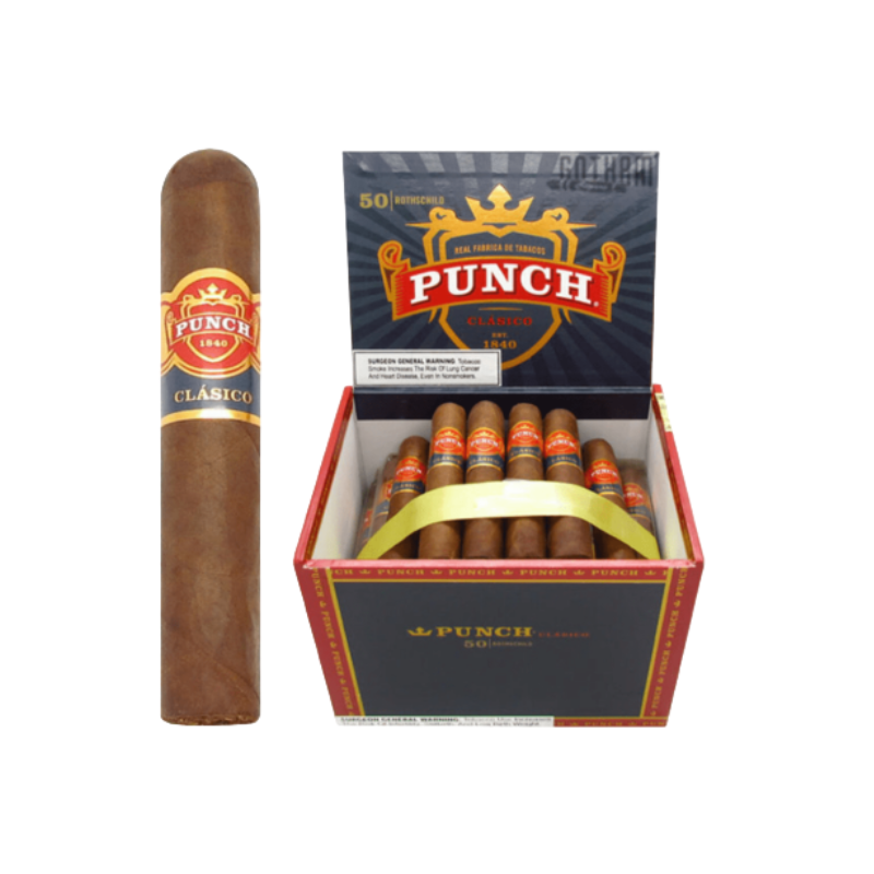 PUNCH ROTHSCHILDS MADURO CELLO 4 1/2X50 50CT