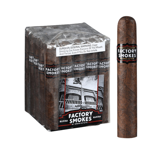 FACTORY SMOKES MADURO GORDITO BUNDLE OF 25