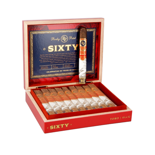 ROCKY PATEL SIXTY TORO 6 1/2 X 52 BX OF 20