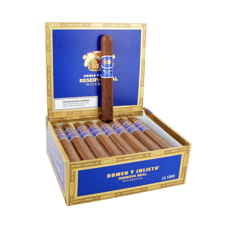 ROMEO Y JULIETA RESERVA REAL NICA TORO 54*6  BX 25