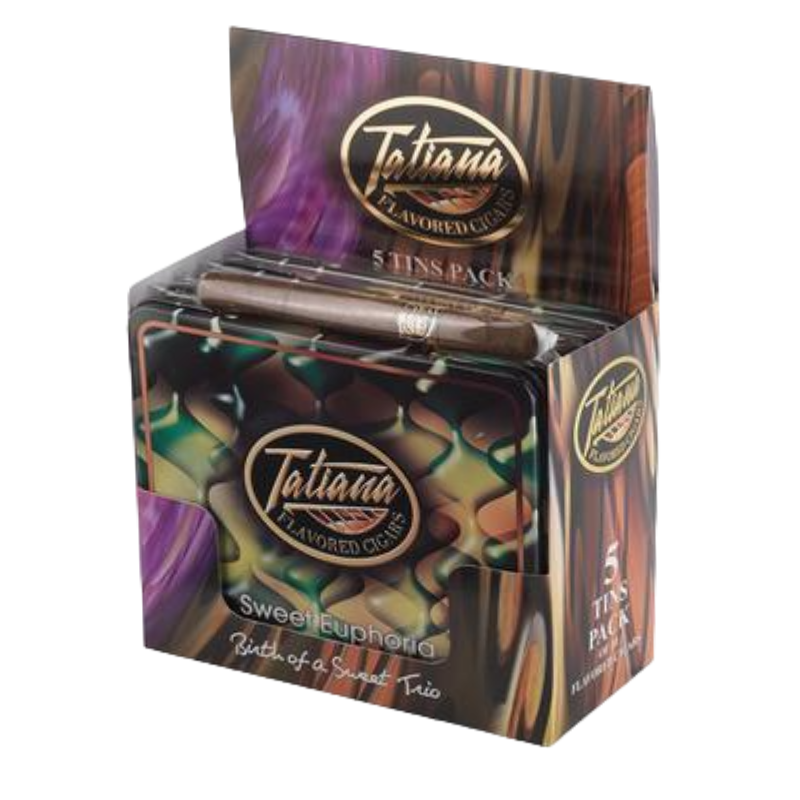 TATIANA MINI TINS SWEET EUPHORIA 5 TINS OF 10