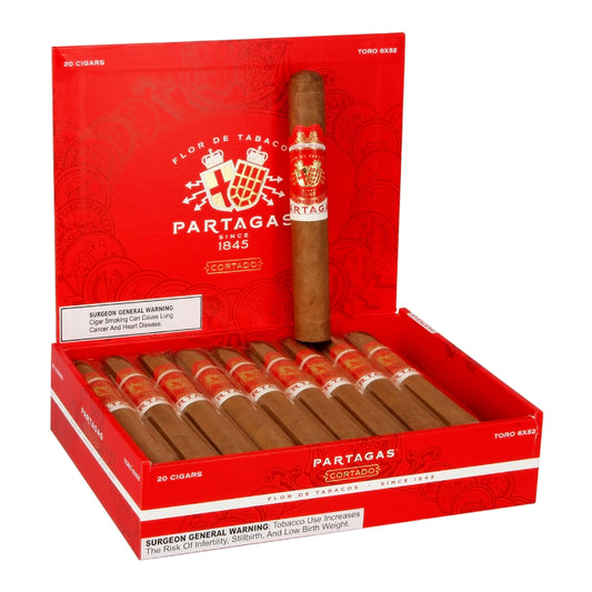 PARTAGAS CORTADO TORO BOX OF 20 6X52