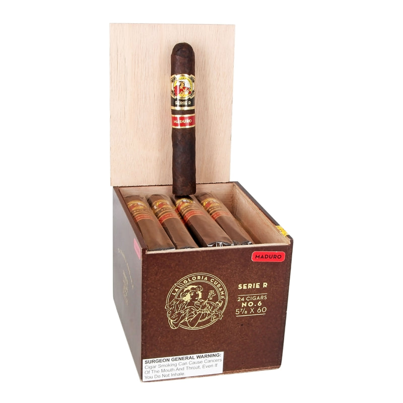 LA GLORIA CUBANA SERIE R NO 6 MADURO BOX OF 24