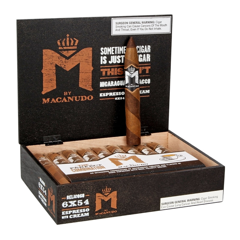 MACANUDO M ESPRESSO BELICOSO 6X54 20CT