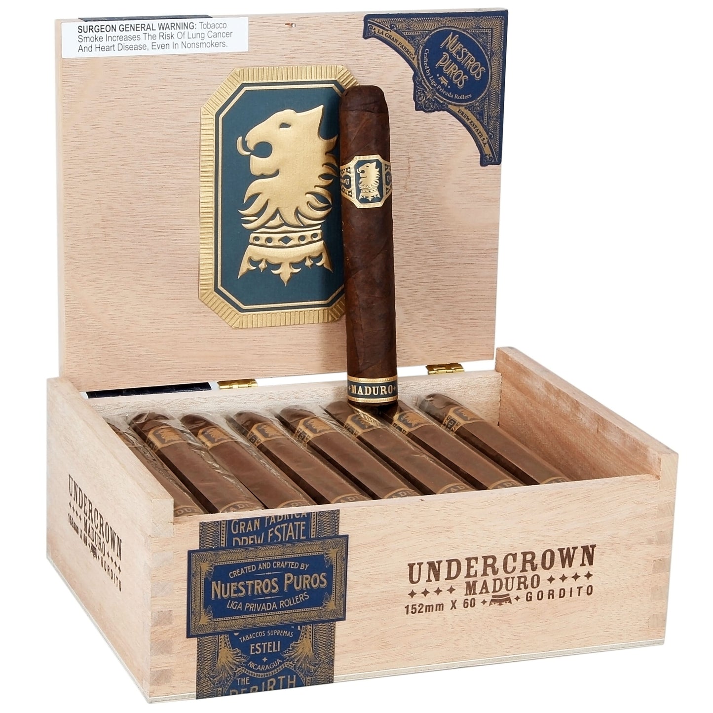 UNDERCROWN MADURO GORDITO BOX 25CT