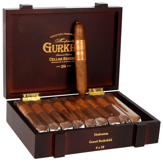 GURKHA CELLAR RESERVE AGED 18 YEARS HEDONISM GRAND