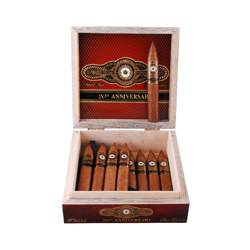 PERDOMO 20TH ANNIVERSARY TORPEDO SUNGROWN 6 1/2 X