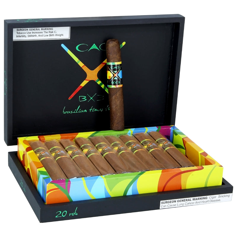 CAO BX3 ROBUSTO BOX OF 20 5X52