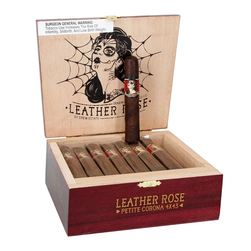 DEADWOOD LEATHER ROSE PETITE CORONA BOX 24CT