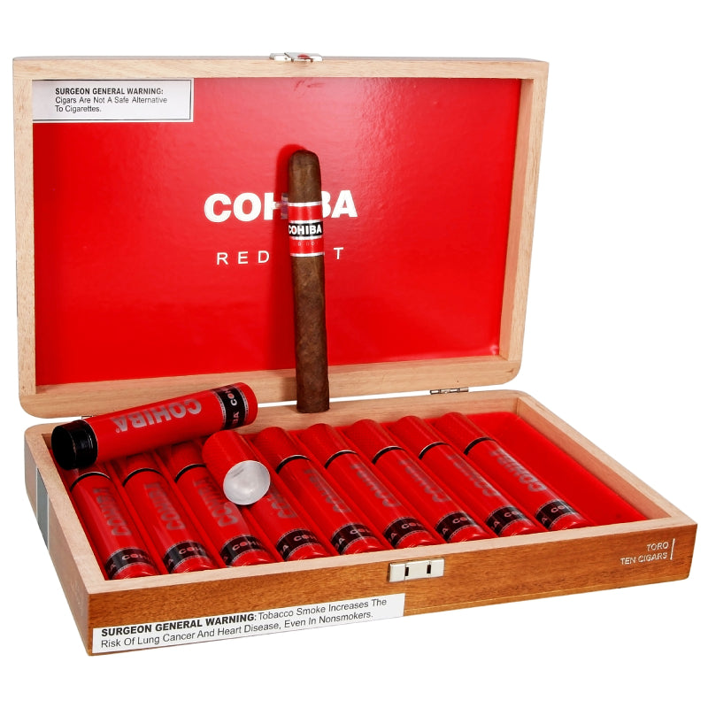 COHIBA TORO TUBO BOX OF 10