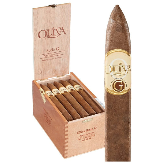 OLIVA SERIE G TORPEDO AGED CAMEROON 25CT