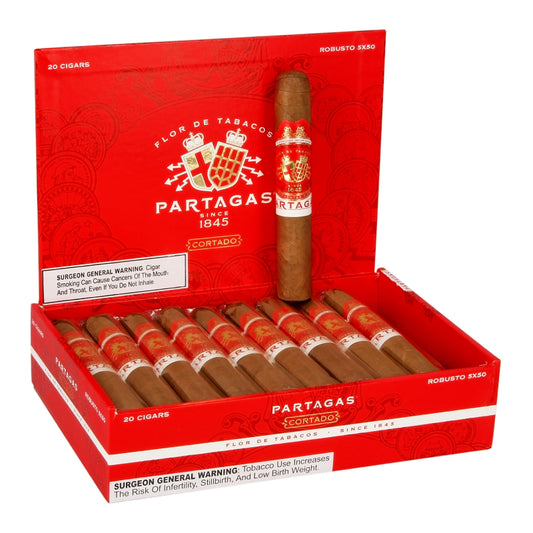 PARTAGAS CORTADO ROBUSTO BOX OF 20 5X50