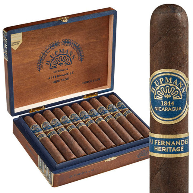 H UPMANN AJ FERNANDEZ HERITAGE TORO 54X6 BOX OF 20