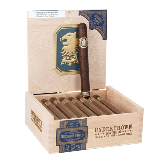 UNDERCROWN MADURO CORONA DOBLE 7 X 54 25CT