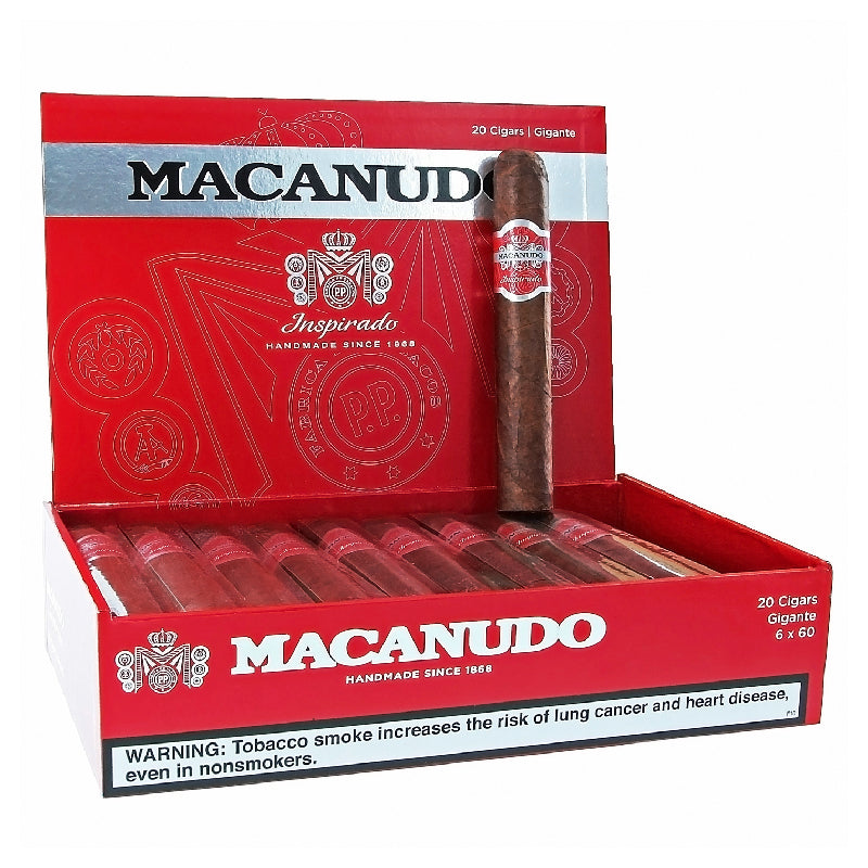 MACANUDO INSPIRADO RED GIGANTE 6X60 20CT