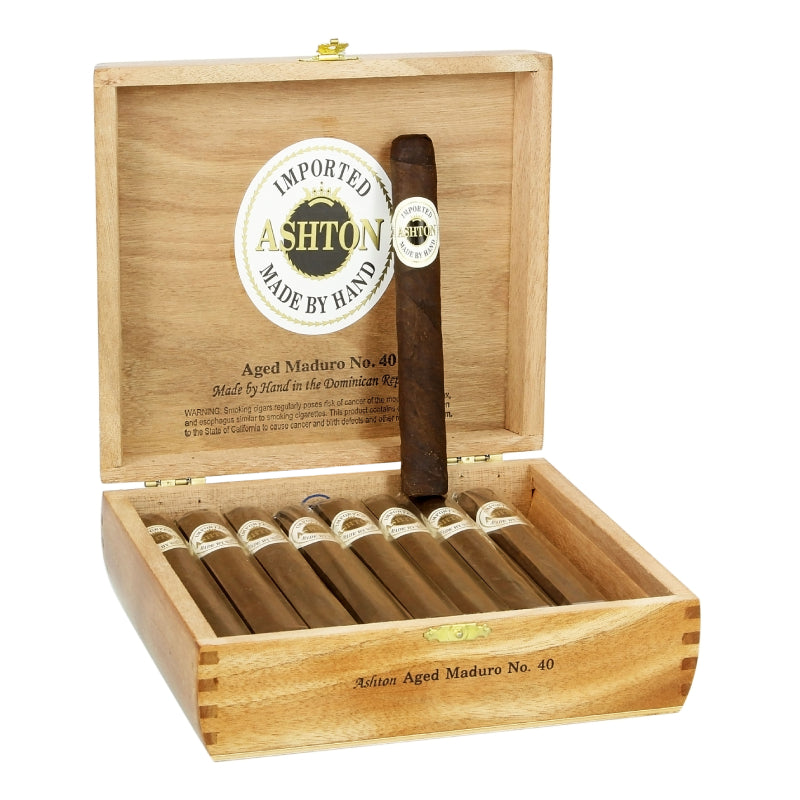 ASHTON AGED MADURO NO.40 BX 25